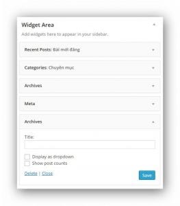 widget là gì? thwidget là gì? thao tác với widget